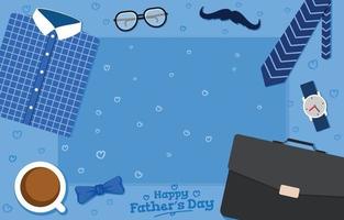 Happy Father's Day Background vector