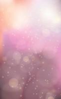 Multicolored blurry bokeh on a dark background vector