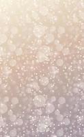 White abstract blurred background with bokeh effect vector