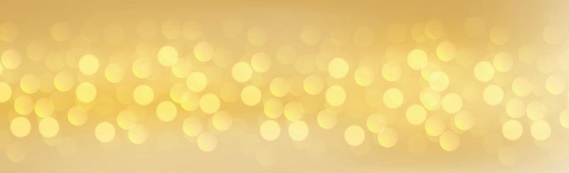 Multicolored blurry bokeh on a yellow background