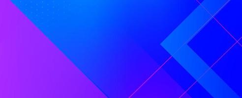 Fondo de banner oscuro liso elegante moderno púrpura geométrico abstracto vector