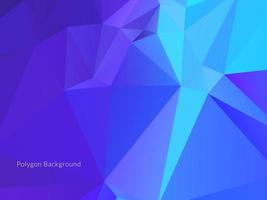 Decorative geometric triangle polygon abstract background vector