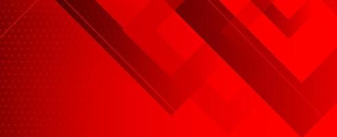 Abstract red modern decorative stylish wave banner background