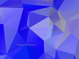 Abstract polygonal triangles colorful background vector