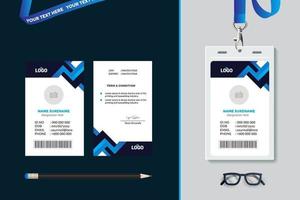 Id Card Template Vector Art, Icons, and Graphics for Free Download