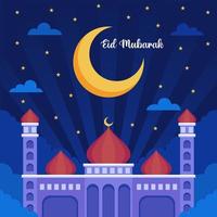 Eid Mubarak Illustration vector