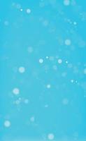 Abstract blue blurred background with bokeh effect vector