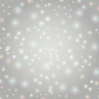 White abstract blurred background with bokeh effect vector