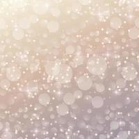 White abstract blurred background with bokeh effect vector