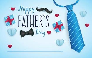 Happy Father's Day Background vector