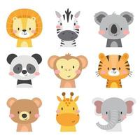 Cute Animal Icon Set