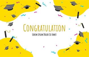 School Graduation Hat vector