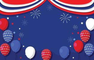 Celebrate 4th of July Background vector
