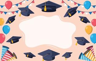 Flat Education Background vector