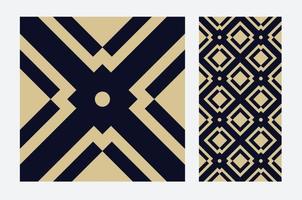 vintage tiles patterns antique seamless design in Vector illustration