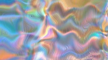 Rippling Holographic Texture Background video