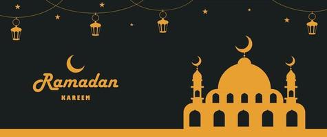 Hand Drawn Illustration For Ramadan Kareem And Islamic Culture vector