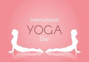 dia internacional del yoga 0604 vector
