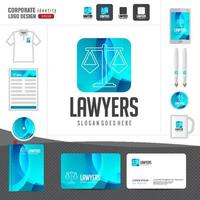 Law logo, law firm, law office, law logotype corporate identity template vector