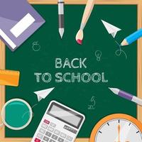 Back to School Background vector