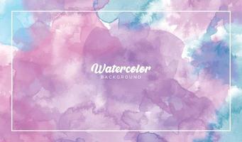 Colorful watercolor abstract modern background vector