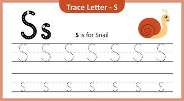 Trace Letter S vector