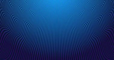 Vibrant abstract vector background with blue and violet waving parallel lines