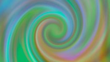 espiral de néon brilhante fundo verde video