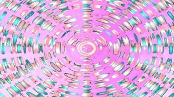 neon rosa che irradia sfondo con bolle