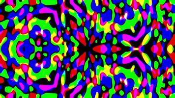 abstracte achtergrond met kleurrijke vlekken video