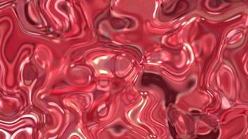 Abstract Red Liquid Moving Background video