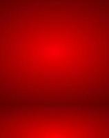 Empty red color display products studio room background vector