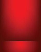 Empty red color display products studio room background vector