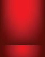 Empty red color display products studio room background vector