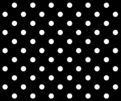 black and white polka dot pattern background vector