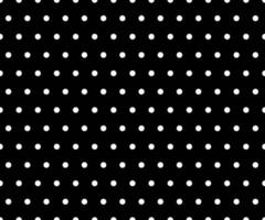 black and white polka dot pattern background vector