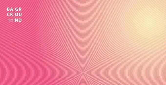 Circle line colorful halftone gradients round for design elements in concept of technology background vector