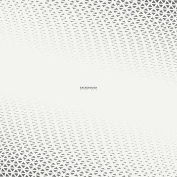 patrón de triángulo de semitono de impresión de diseño gráfico geométrico abstracto vector