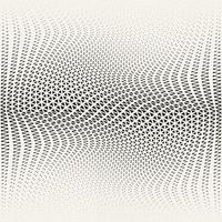 Abstract geometric graphic design print halftone triangle pattern vector
