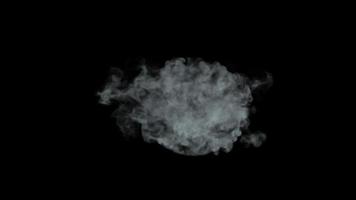 rök stiger från en cirkulär yta video