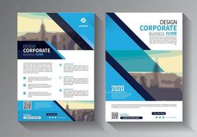 flyer business template for layout brochure promotion or annual report company