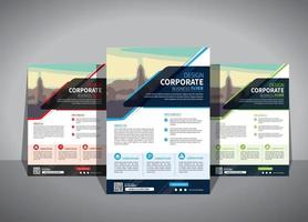 flyer business template for layout brochure promotion or annual report company