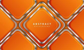 Abstract orange background vector