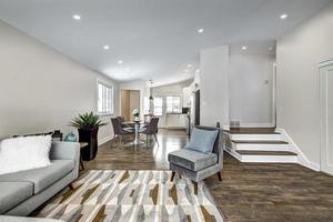 Modern Luxury Canadian House Staged Furnished Renovated photo