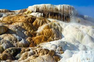 Yellowstone National Park, Wyoming 2020- Devil's Thumb at the Mammoth Hot Springs photo