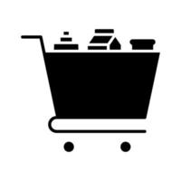 Full Cart Icon vector