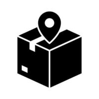 Package Location Icon vector