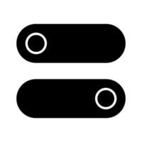 Toggle Switches Icon vector