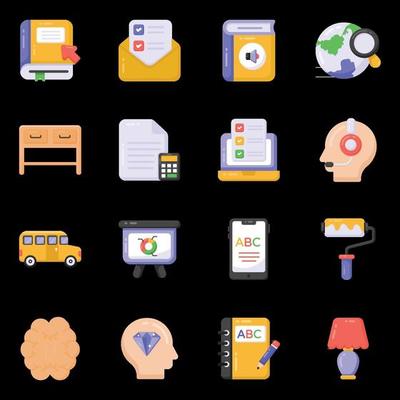 Learning and Knowledge icons