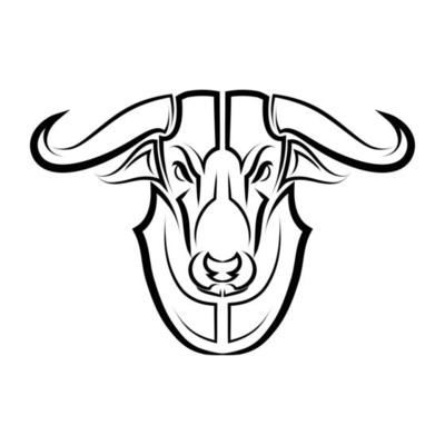 illustration Taurus zodiac symbol 4782364 Vector Art at Vecteezy